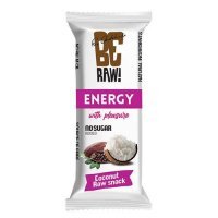 BeRAW Energy Coconut Baton owocowy o smaku kokosowym, 40 g KRÓTKA DATA 31.01.2026