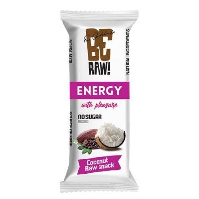 BeRAW Energy Coconut Baton owocowy o smaku kokosowym, 40 g KRÓTKA DATA 31.01.2026