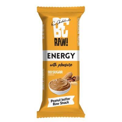 BeRAW Energy Peanut Butter Baton o smaku masła orzechowego, 40g