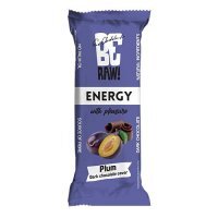 BeRAW Energy Plum Chocolate Baton Śliwka w gorzkiej czekoladzie, 40 g