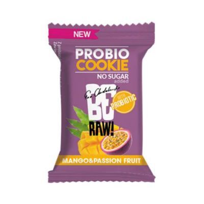 BeRAW Probio Cookie Mango&Passion Fruit, 18g