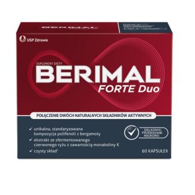 Berimal Forte Duo, 60kaps. KRÓTKA DATA 31.12.2025