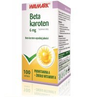 BETA KAROTEN 6 mg 100 kapsułek WALMARK