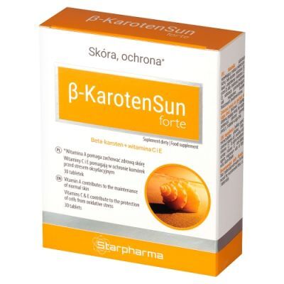 Beta Karoten Sun Forte, 30 tabl.