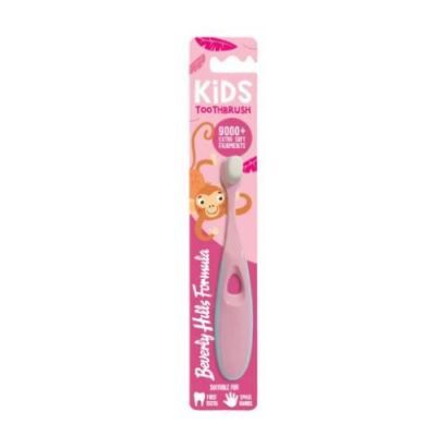 Beverly Hills Formula Kids 9008 Extra Soft Szczoteczka do zębów dla dzieci różowa