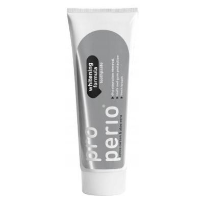 BIAŁA PERŁA Pro Perio Whitening Pasta wybielająca z węglem aktywnym i aloesem, 125ml
