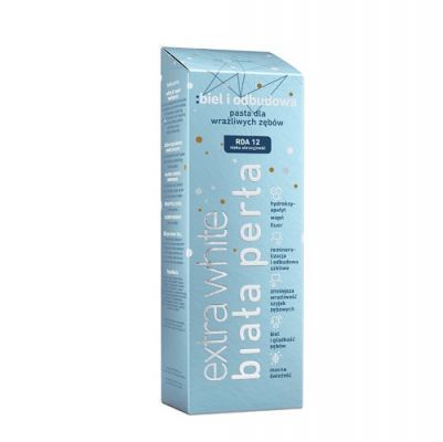 BIAŁA PERŁA WHITENING BIEL I ODBUDOWA Pasta do zębów wybielająca 75 ml