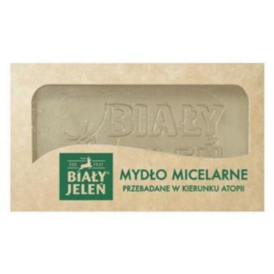 BIAŁY JELEŃ Mydło glicerynowe micelarne 100 g