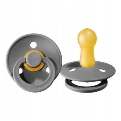 Bibs Hevea Smoczek kauczukowy uspokajający 0-6m Baby Smoke, 1 szt.