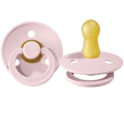 BIBS smoczek uspokajający BLOSSOM rozmiar S - 0m, kauczukowy