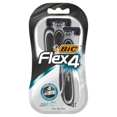 BIC Flex 4 Maszynka do golenia, 3szt.
