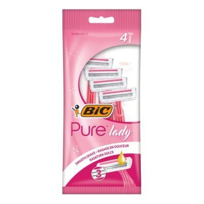 BIC Pure Lady Maszynka do golenia, 4szt.