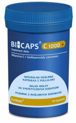BICAPS C 1000+ bioflawonoidy cytrusowe 60 kapsułek