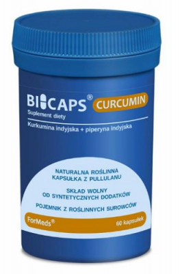 BICAPS CURCUMIN 380 mg kurkumina+piperyna 60 kapsułek