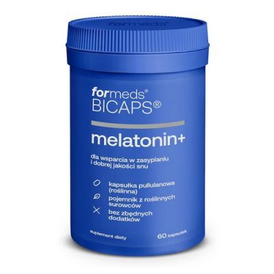 BICAPS MELATONIN+  60 kapsułek