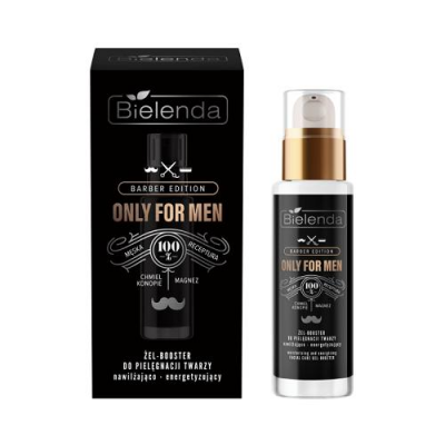 BIELENDA Barber Edition Żel-booster do pielęgnacji twarzy, 30ml