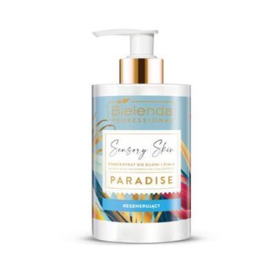 BIELENDA PROFESSIONAL Sensory Skin Regenerujący Koncentrat Do Dłoni i Ciała Paradise, 300ml