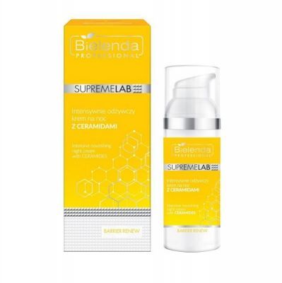 BIELENDA PROFESSIONAL SUPREMELAB Barrier Renew Intensywnie odżywczy krem na noc z ceramidami, 50ml