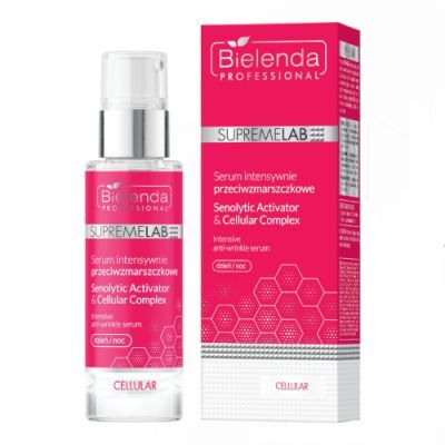 Bielenda Professional Supremelab Senolytic Activator & Cellular Complex Serum intensywnie przeciwzmarszczkowe, 30 ml