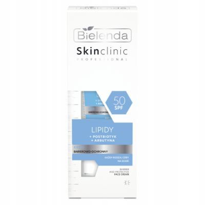 Bielenda Skin Clinic Professional Lipidy Krem barierowo-ochronny SPF50, 40 ml