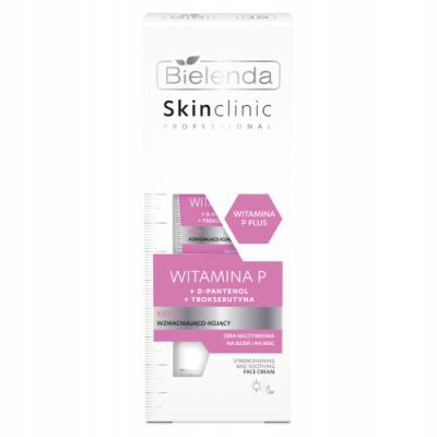 Bielenda Skin Clinic Professional Witamina P Krem wzmacniająco-kojący, 40 ml