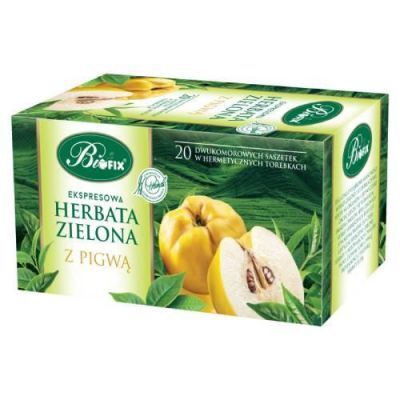 BiFix Herbata zielona z pigwą, 20x2g