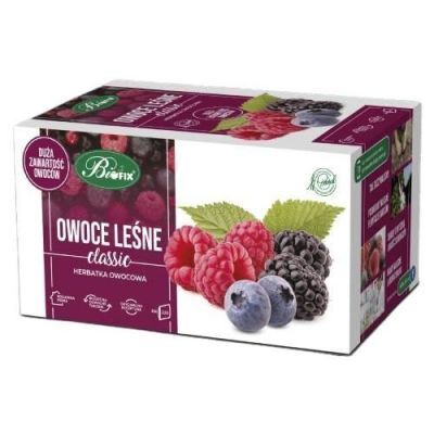BiFix Herbatka owocowa Owoce leśne, 20x 2,5 g