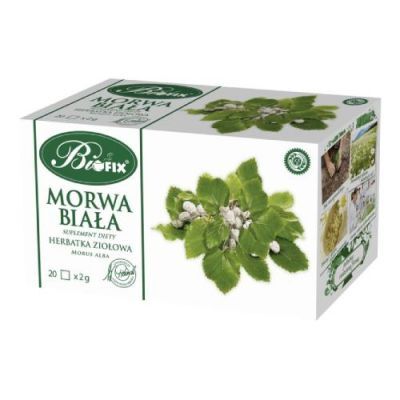 BiFix Herbatka ziołowa ekspresowa Morwa biała, 20x2g