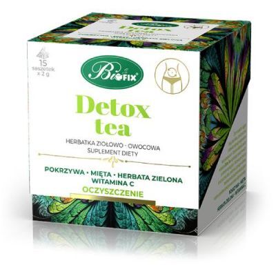 BiFix Herbatka ziołowo-owocowa Detox Tea, 15x2g