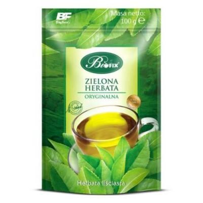 BiFix Zielona herbata oryginalna liściasta, 100g
