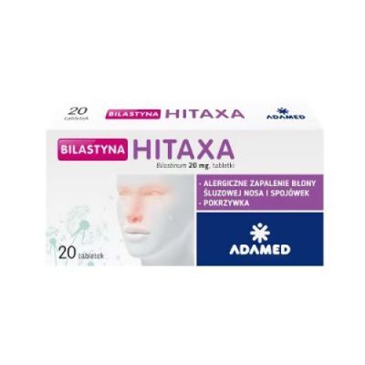Bilastyna Hitaxa 20 mg, 20 tabletek