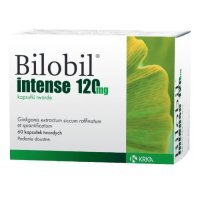 BILOBIL INTENSE 120 mg  60 kapsułek na krążenie i pamięć