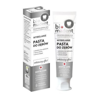 BIO MADENT Profesjonalna pasta do zębów wybielająca, 100ml