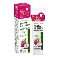 BIO MADENT Wybielająca pasta do zębów Smoczy Owoc z węglem drzewnym z bambusa, 100ml