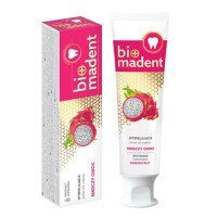 BIO MADENT Wybielająca pasta do zębów Smoczy Owoc z węglem drzewnym z bambusa, 100ml