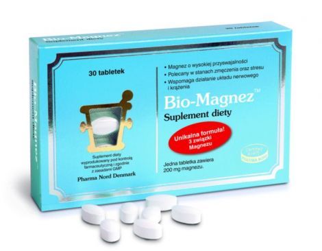BIO-MAGNEZ 30 tabletek