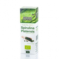 BIO ORGANIC FOODS 100% BIO Spirulina Platensis  80 g (320 tabletek po 250 mg)