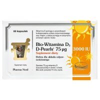 Bio-Witamina D3 D-Pearls 75 mcg, 80 kaps.