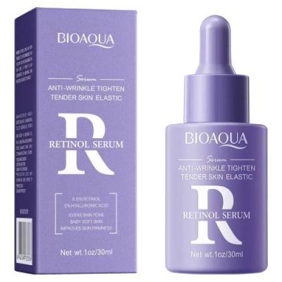 Bioaqua Serum Retinol Przeciwzmarszczkowe Serum do twarzy z retinolem, 30 ml
