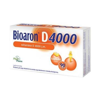 Bioaron Witamina D 4000 Jm 90 Kapsułek