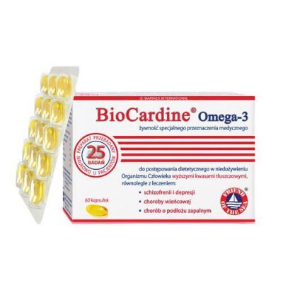 BIOCARDINE OMEGA-3 60 kapsułek