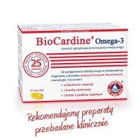 BIOCARDINE OMEGA-3 60 kapsułek