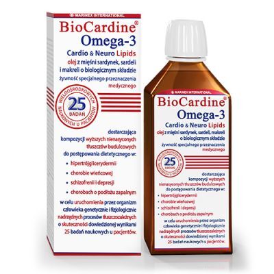 BioCardine Omega-3 Cardio & Neuro Lipids, 200 ml