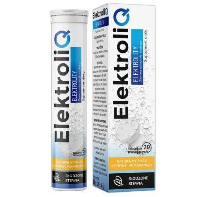 BioceriQ Pharma ElektroliQ tabletki musujące, 20 szt.