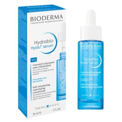 BIODERMA HYDRABIO Hyalu+ Nawilżające serum przeciwzmarszczkowe, 30 ml