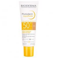 BIODERMA PHOTODERM Aquafluide SPF50+ ultralekki fluid do skóry normalnej jasny 40 ml KRÓTKA DATA 28.02.2026