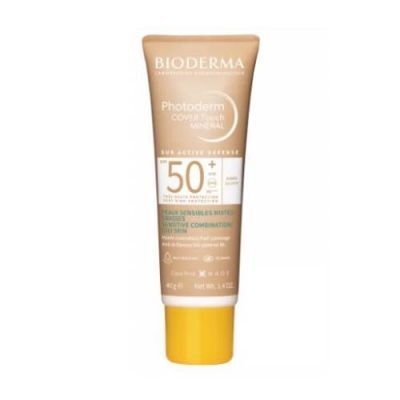 BIODERMA PHOTODERM Cover Touch Mineral Kryjący fluid mineralny SPF50 ciemny, 40g