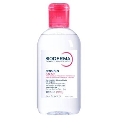 BIODERMA SENSIBIO AR H2O Płyn micelarny do skóry z problemami naczynkowymi, 250 ml