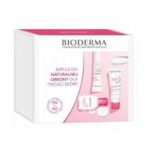 BIODERMA Zestaw SENSIBIO (Krem łagodząco-nawilżający, 40ml + Żel pod oczy, 15ml + Płyn micelarny, 100ml) KRÓTKA DATA 31.12.2024