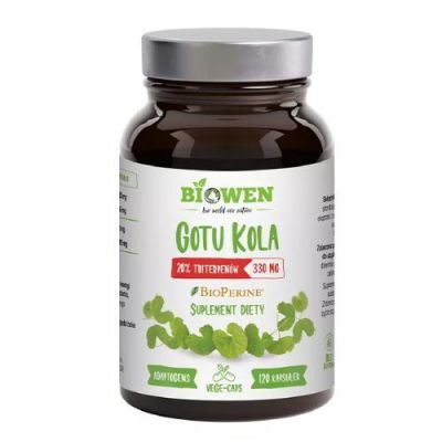 Biowen Gotu Kola 330mg, 120 kapsułek